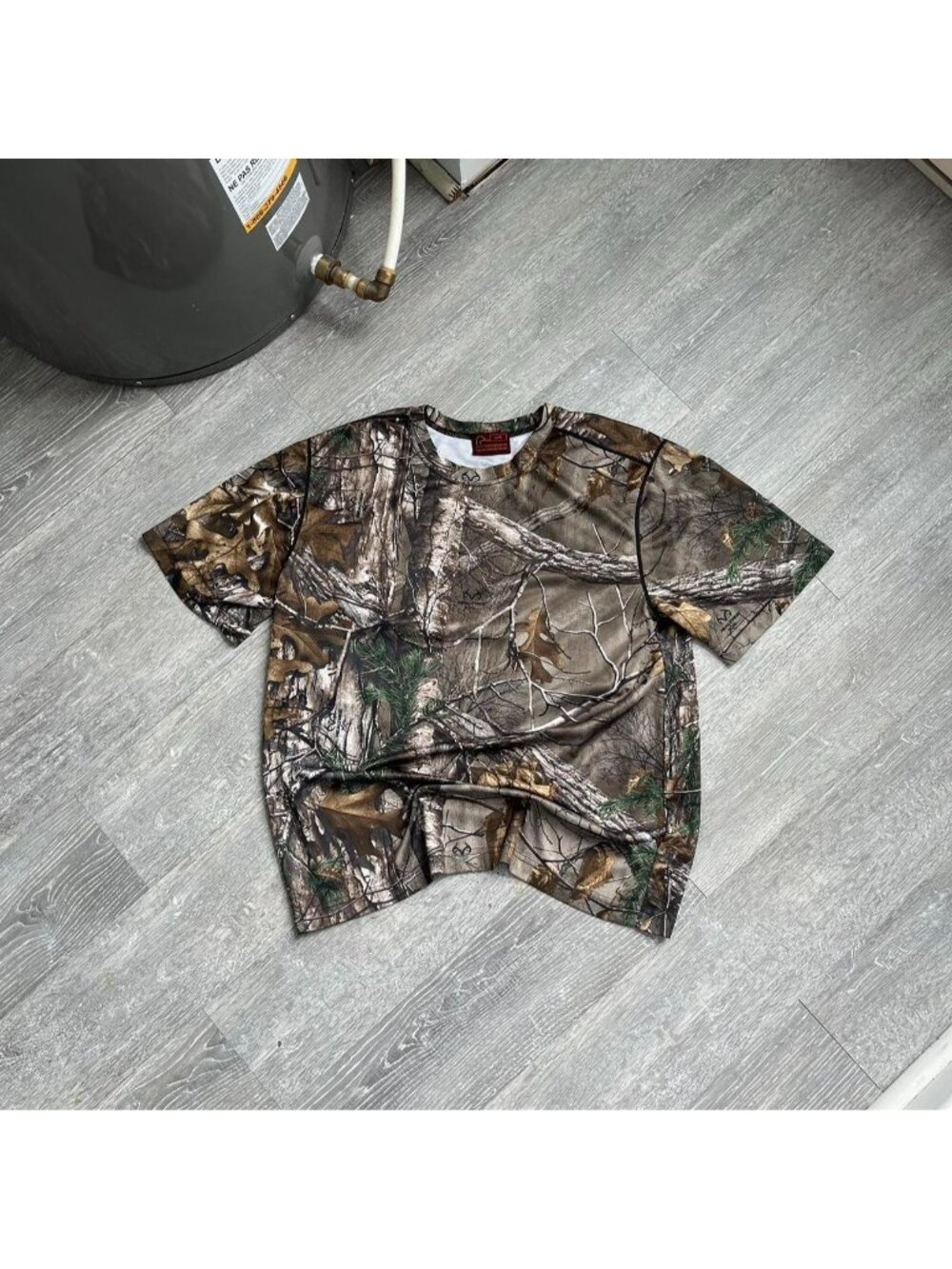 Green / Realtree Type Camo / Camouflage Vintage “Ducks Unlimited Canada” T-Shirt